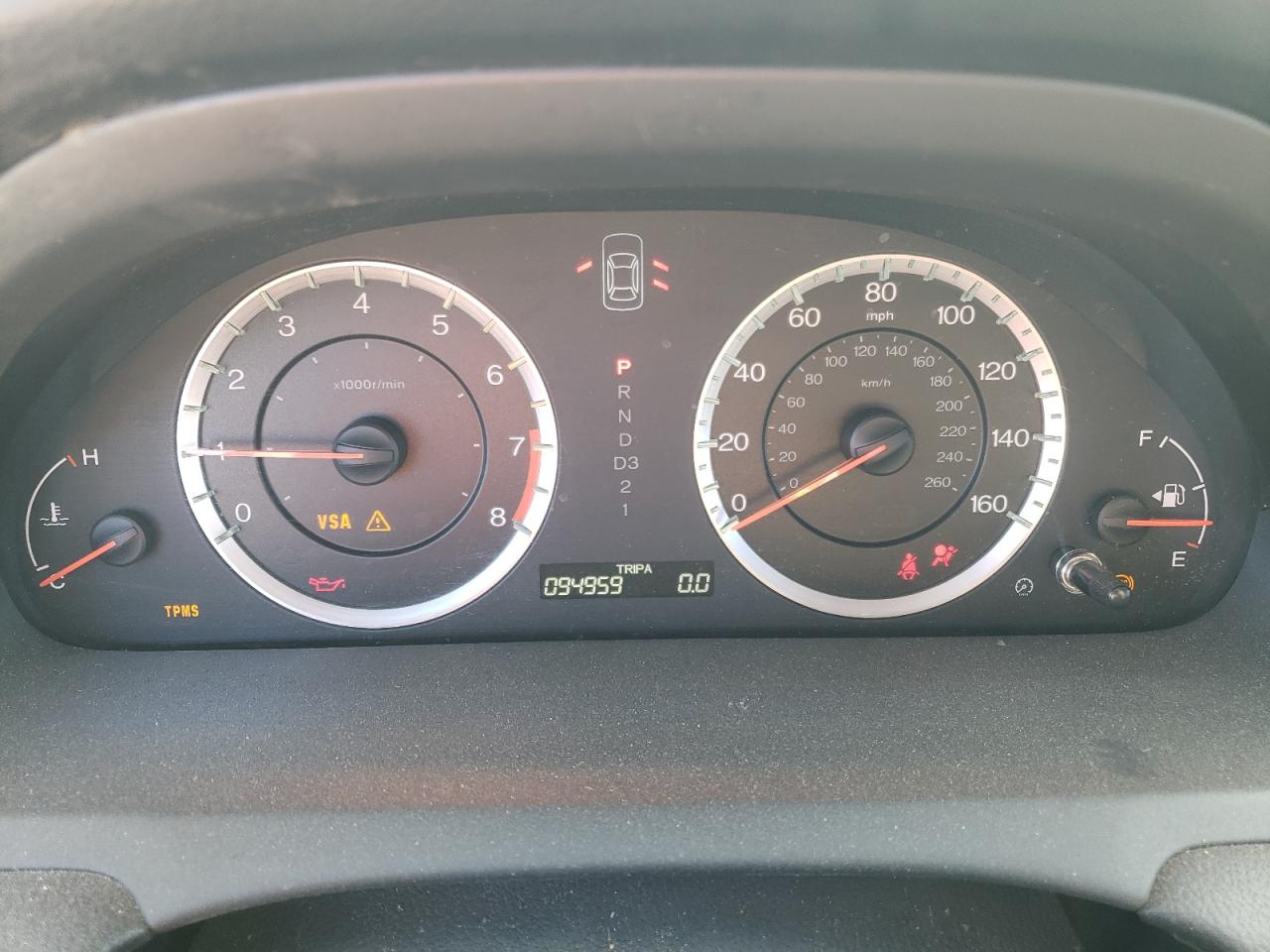 2010 Honda Accord VIN 1HGCP3F81AA020181 Copart auction photo, all over damage thumbnail 9