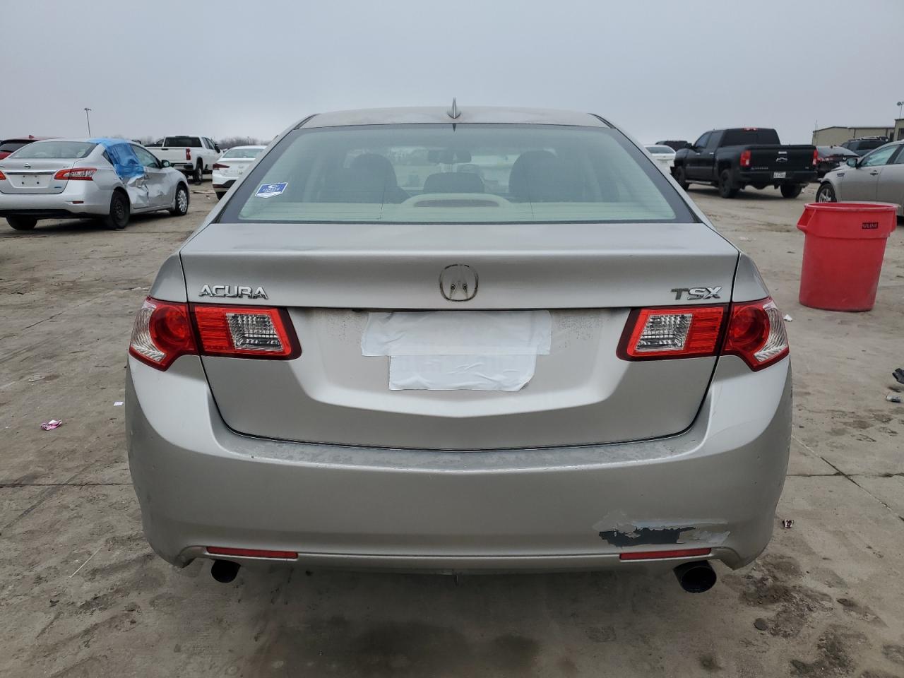 2009 Acura TSX VIN JH4CU25699C022566 Copart auction photo, front end / hail damage thumbnail 6