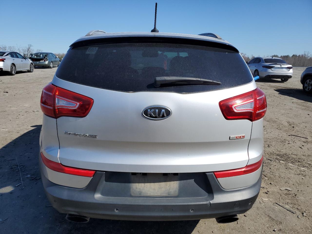 2011 KIA Sportage VIN KNDPC3A66B7150960 Copart auction photo, front end / minor dent/scratches damage thumbnail 6