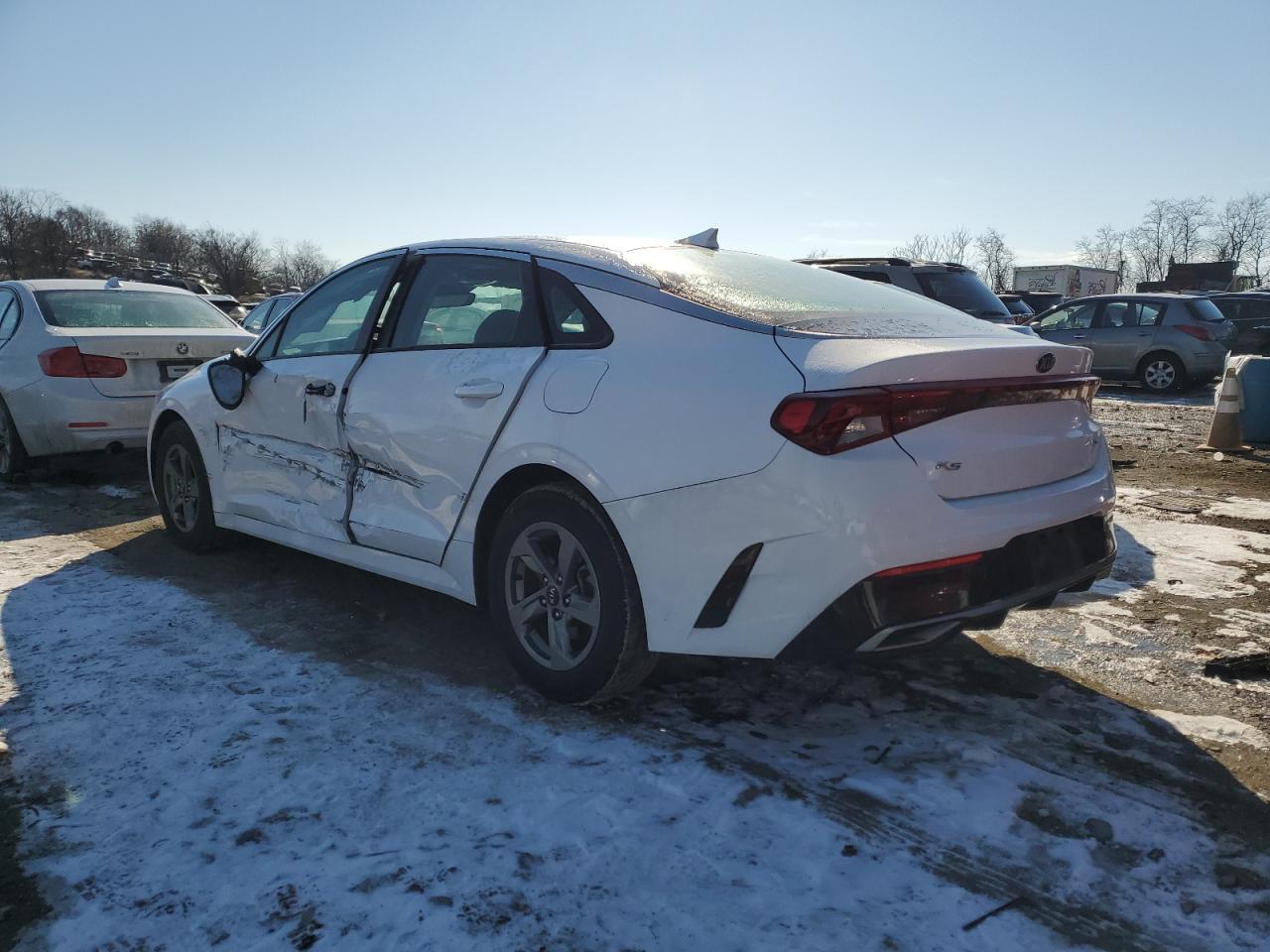 2021 KIA K5 VIN 5XXG14J23MG010478 Copart auction photo, side / minor dent/scratches damage thumbnail 2