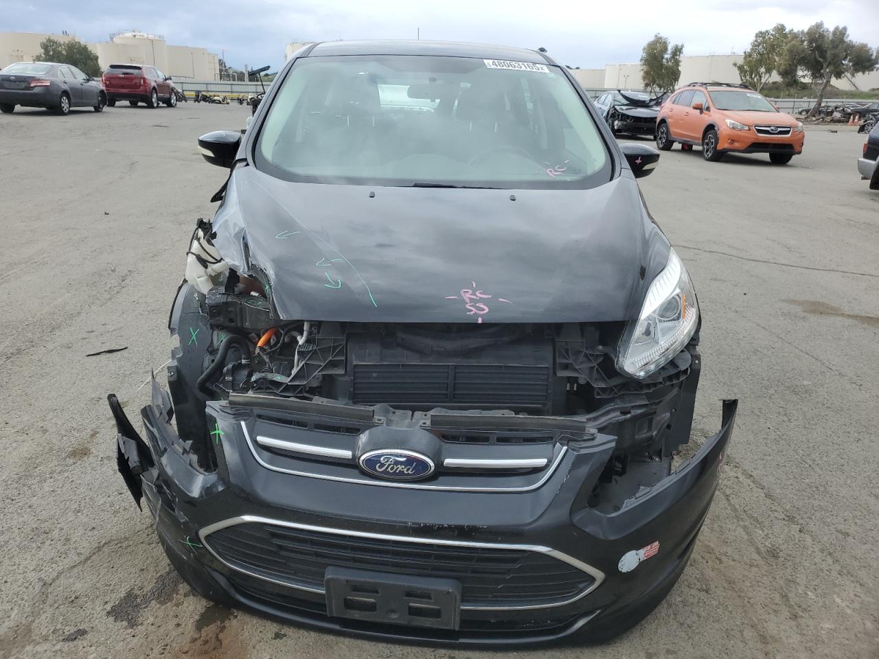 2017 Ford C-MAX VIN 1FADP5EU4HL108210 Copart auction photo, front end damage thumbnail 5
