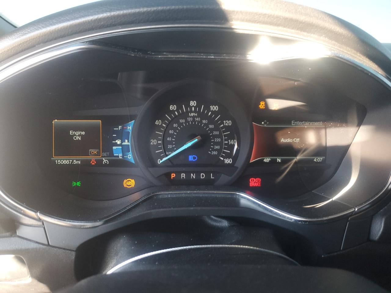 2017 Ford Fusion VIN 3FA6P0H73HR396837 Copart auction photo, front end / side damage thumbnail 9
