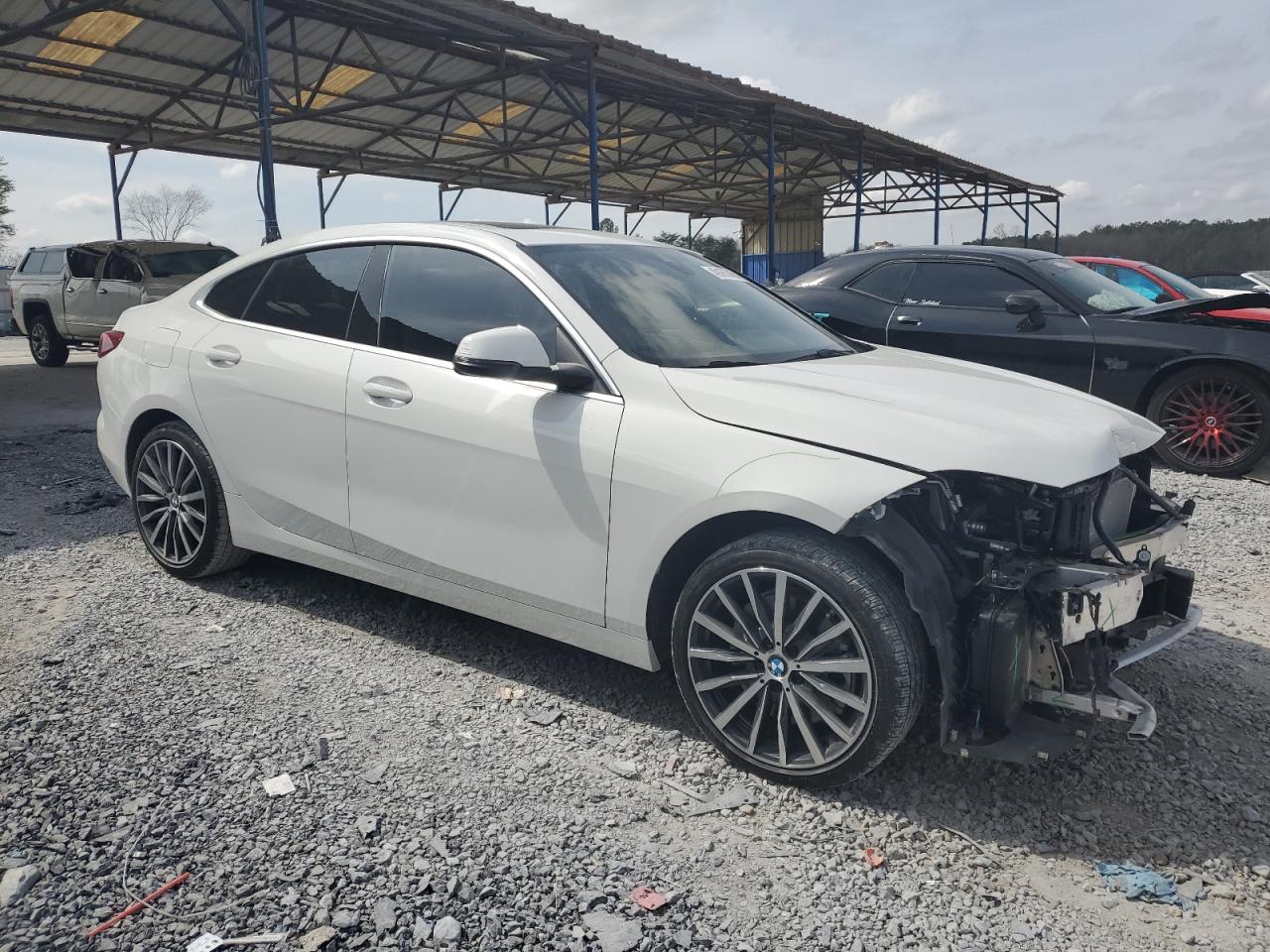 2023 BMW 2er VIN WBA53AK0XP7M22730 Copart auction photo, front end damage thumbnail 4