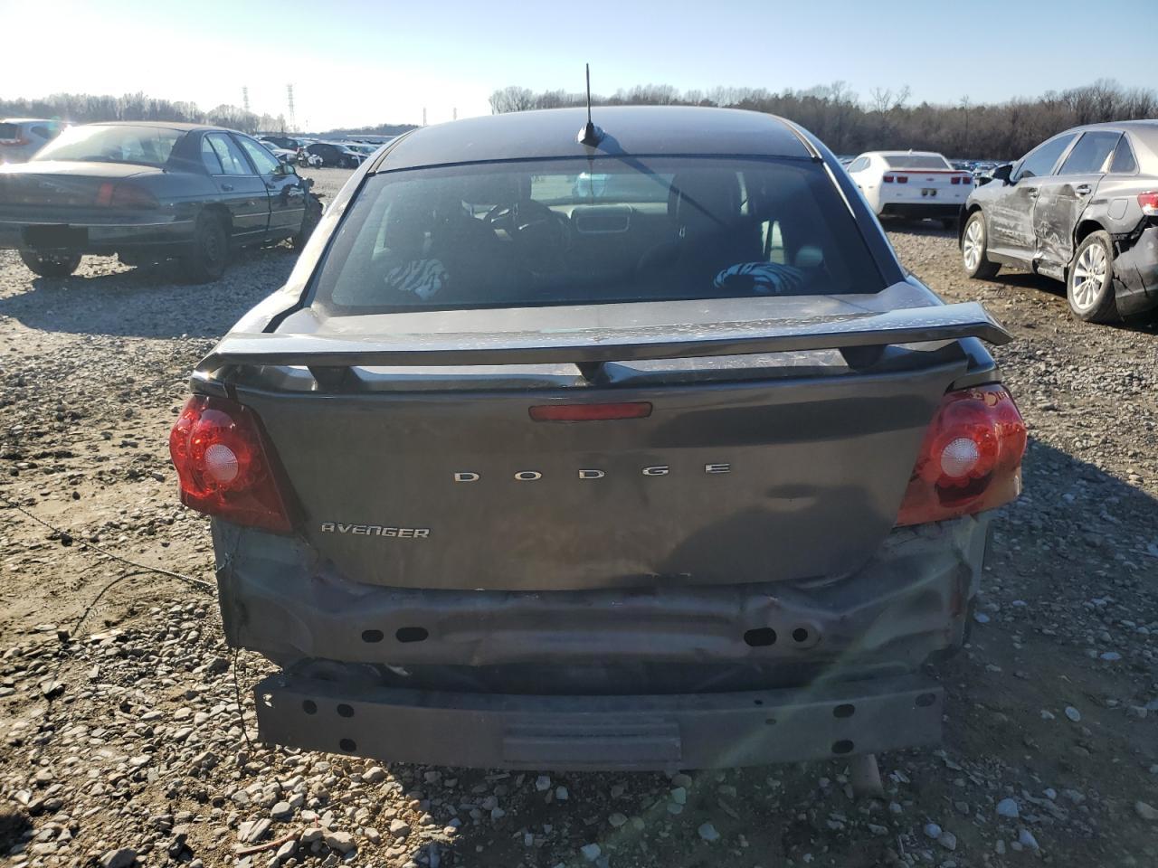 2014 Dodge Avenger VIN 1C3CDZAB8EN234357 Copart auction photo, all over damage thumbnail 6