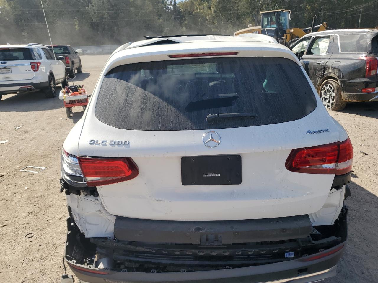 2018 Mercedes-Benz GLC VIN WDC0G4KB1JV048185 Copart auction photo, rollover damage thumbnail 6