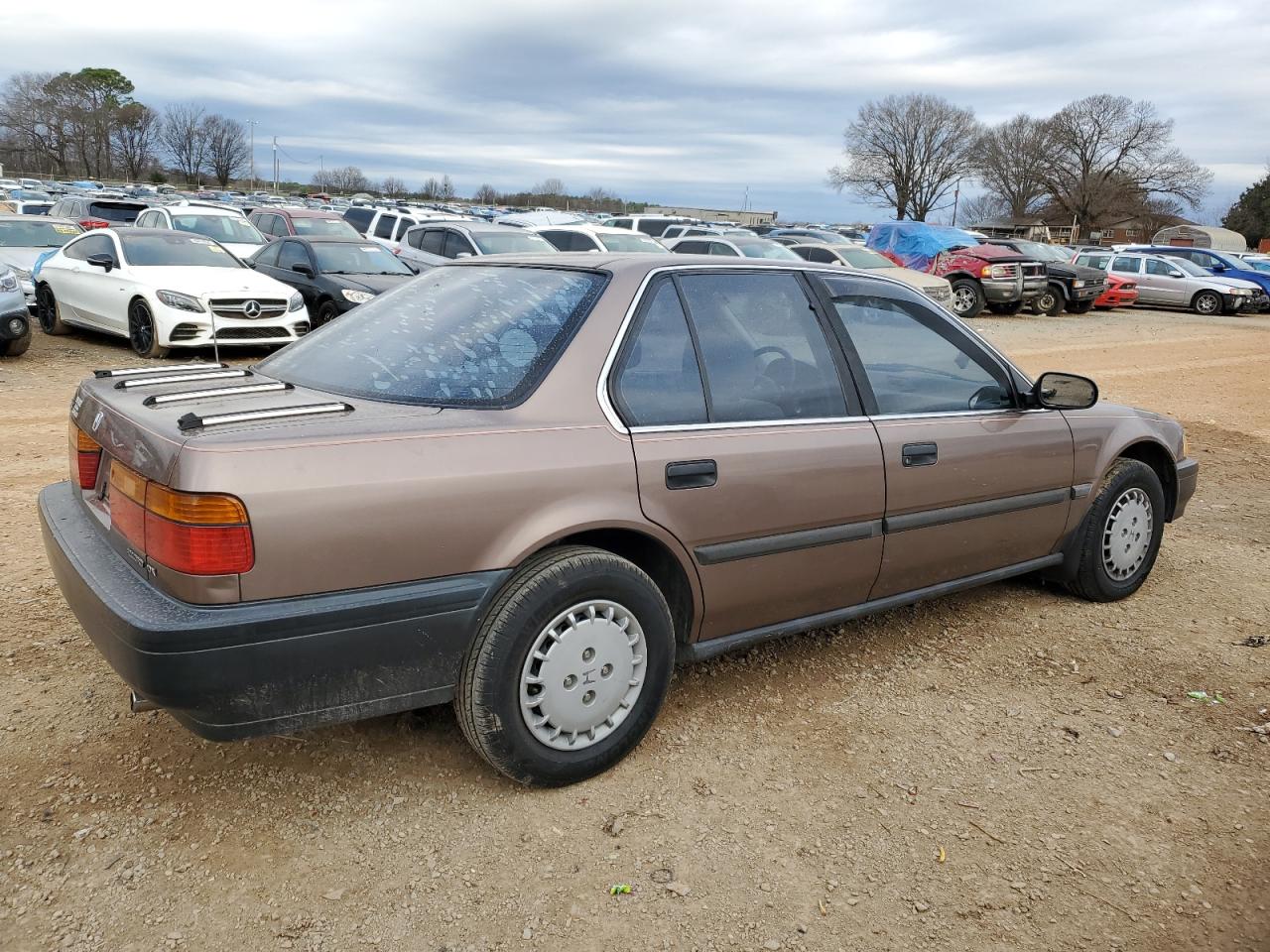 1991 Honda Accord VIN 1HGCB7649MA181918 Copart auction photo, front end damage thumbnail 3