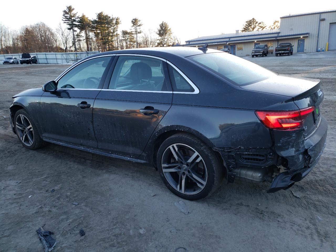 2017 Audi A4 VIN WAUENAF43HN019466 Copart auction photo, rear end / front end damage thumbnail 2