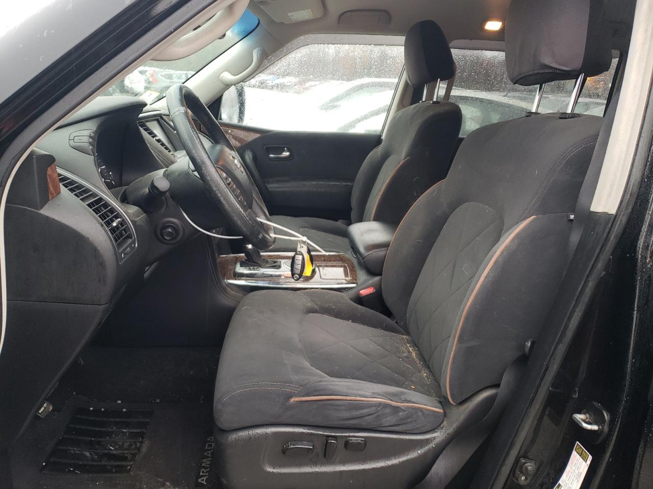 2018 Nissan Armada VIN JN8AY2ND6JX000571 Copart auction photo, front end damage thumbnail 7