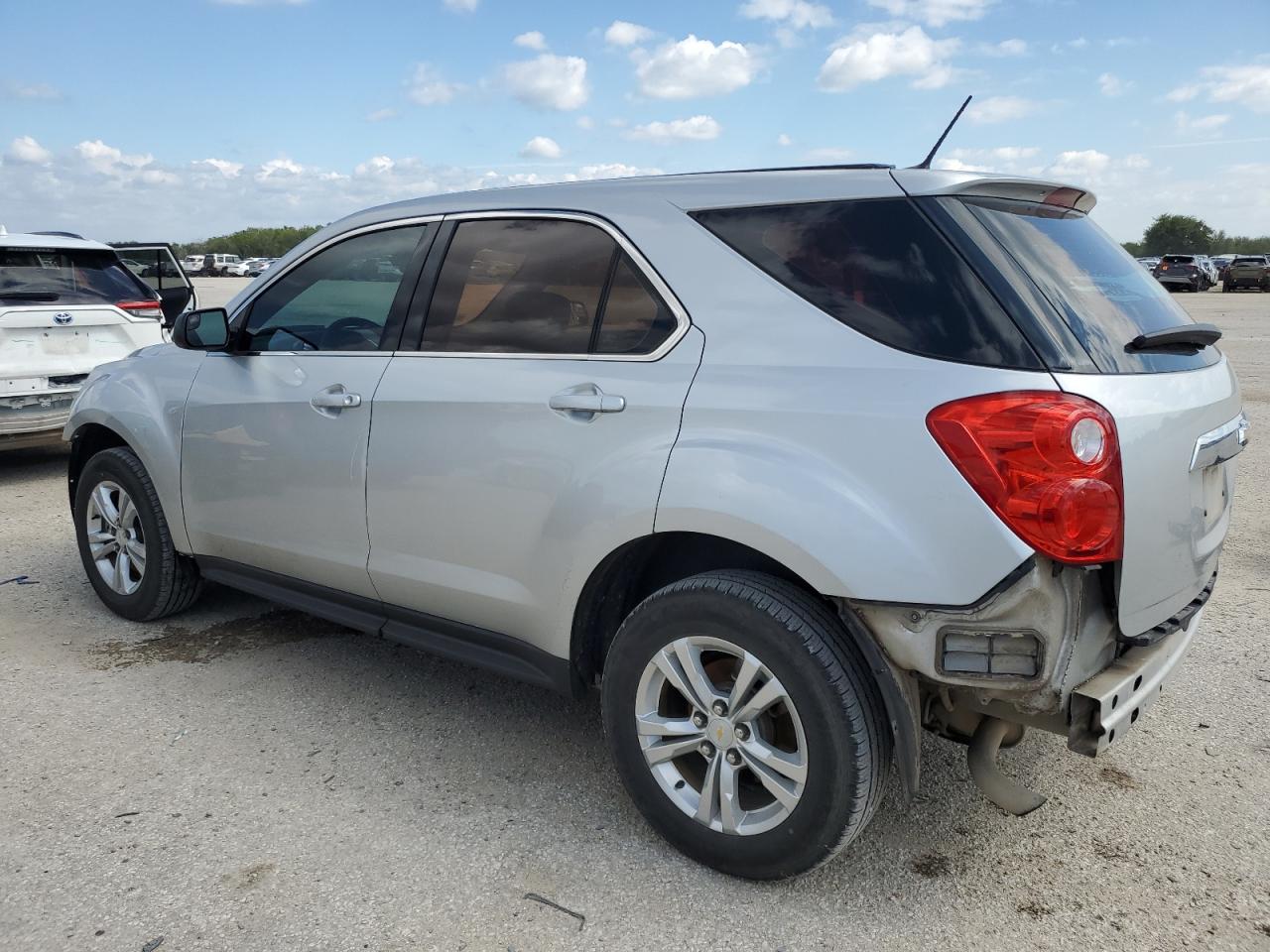 2014 Chevrolet Equinox VIN 1GNALAEK8EZ121221 Copart auction photo, front end / rear end damage thumbnail 2