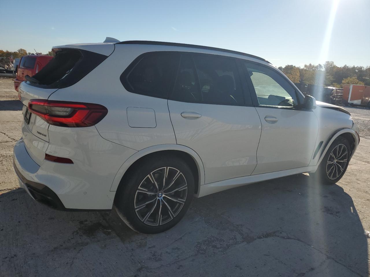 2020 BMW X5 VIN 5UXCR6C06LLL76611 Copart auction photo, all over damage thumbnail 3