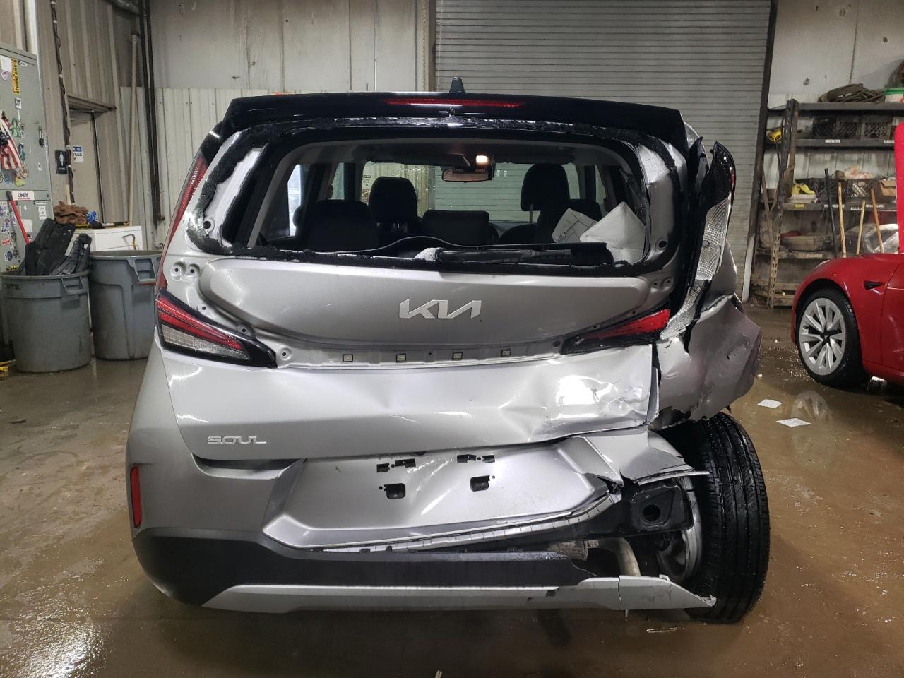 2023 KIA Soul VIN KNDJ23AU5P7881734 Copart auction photo, rear end / side damage thumbnail 6