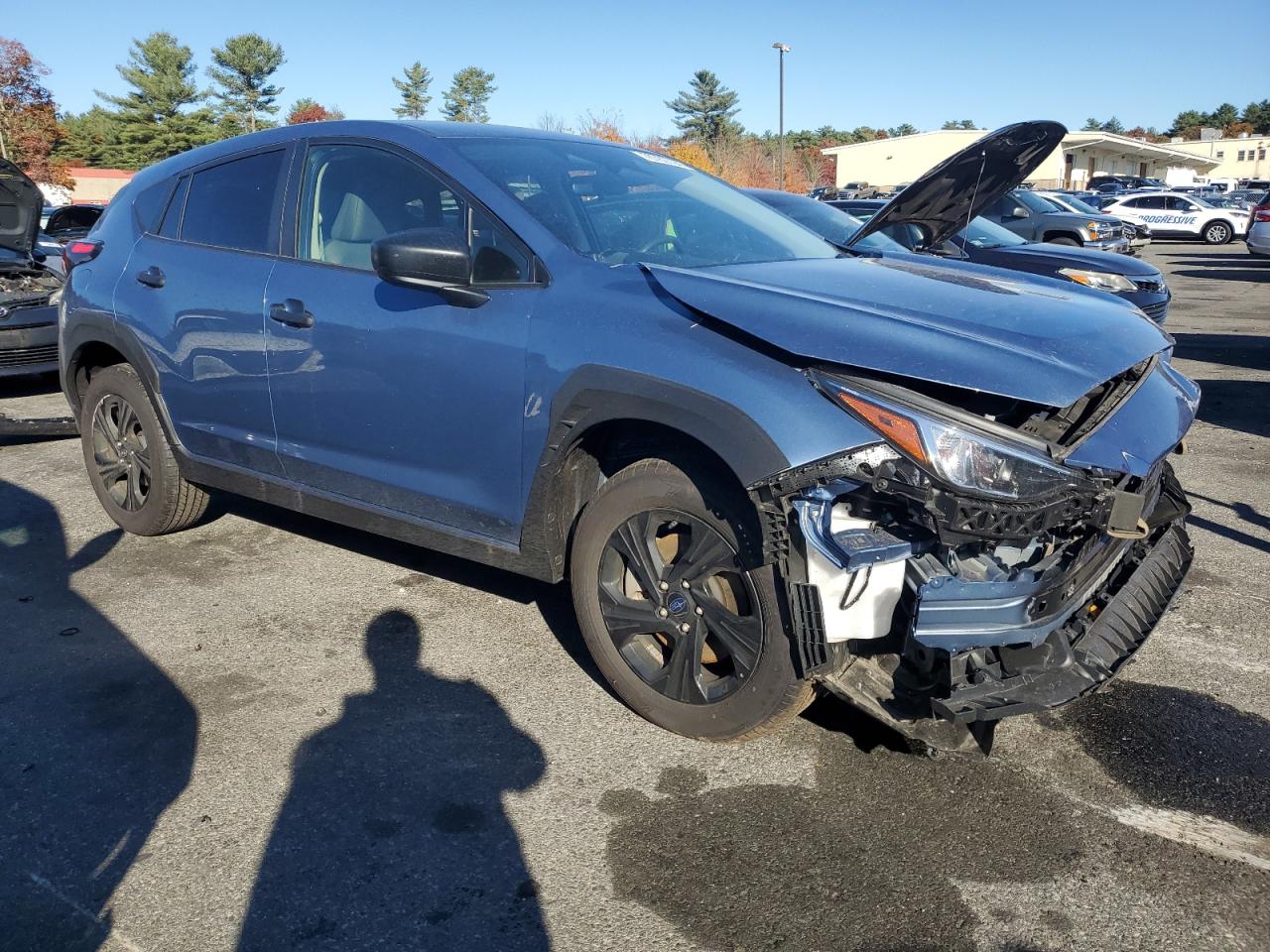2024 Subaru XV VIN JF2GUABC7RH298126 Copart auction photo, front end / minor dent/scratches damage thumbnail 4