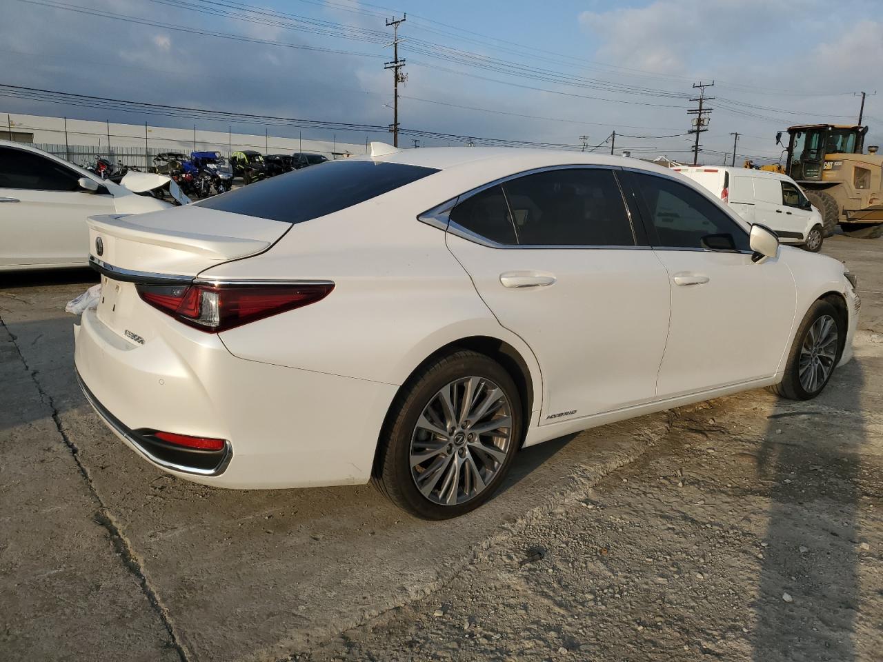 2021 Lexus ES VIN 58ADA1C1XMU008392 Copart auction photo, rear end / mechanical damage thumbnail 3