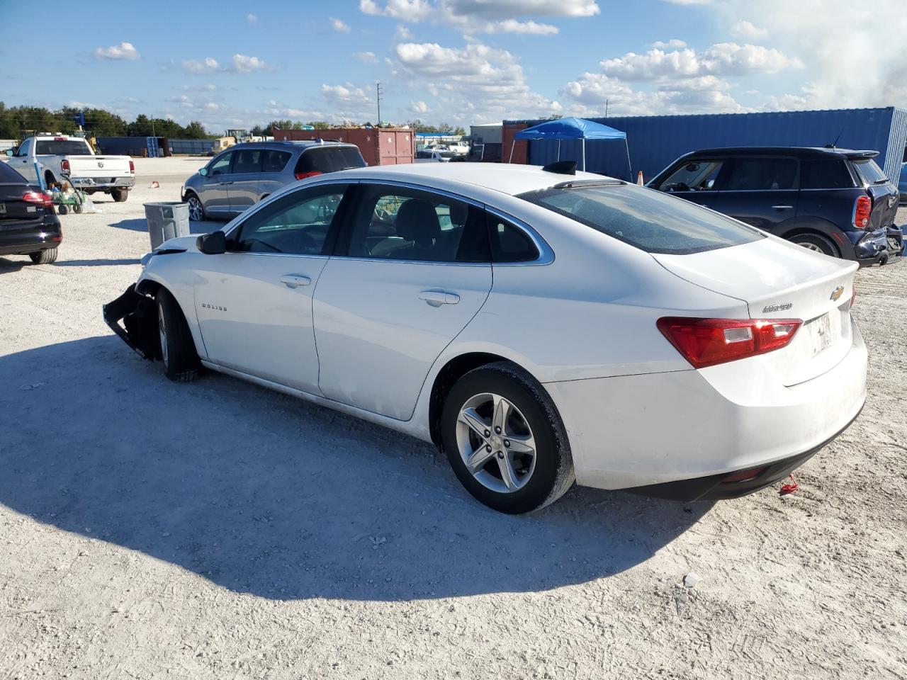2022 Chevrolet Malibu VIN 1G1ZB5ST7NF189510 Copart auction photo, front end damage thumbnail 2