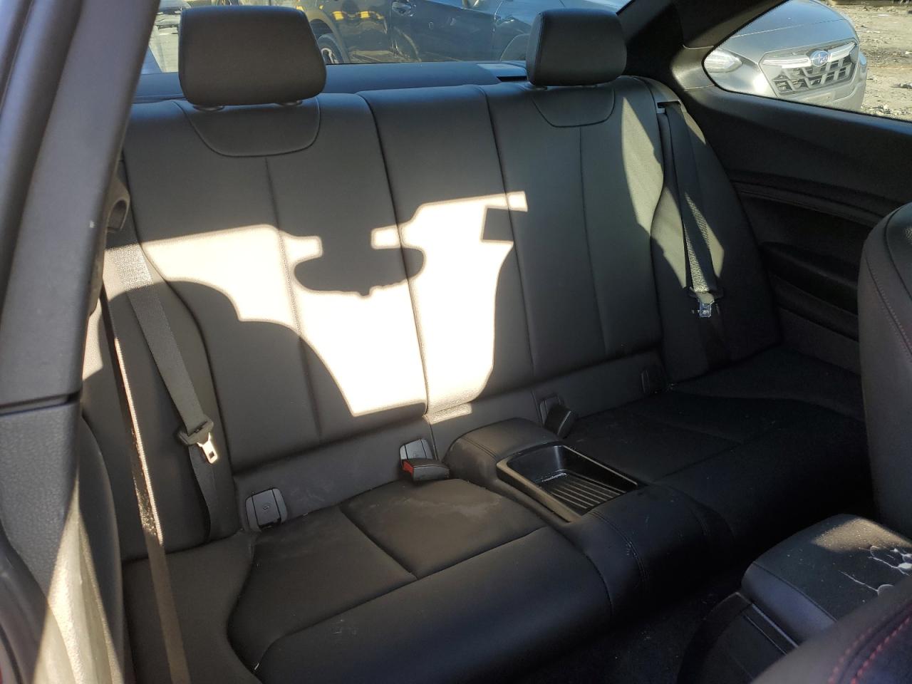 2016 BMW 2er VIN WBA1G9C55GV726085 Copart auction photo, rear end / undercarriage damage thumbnail 10