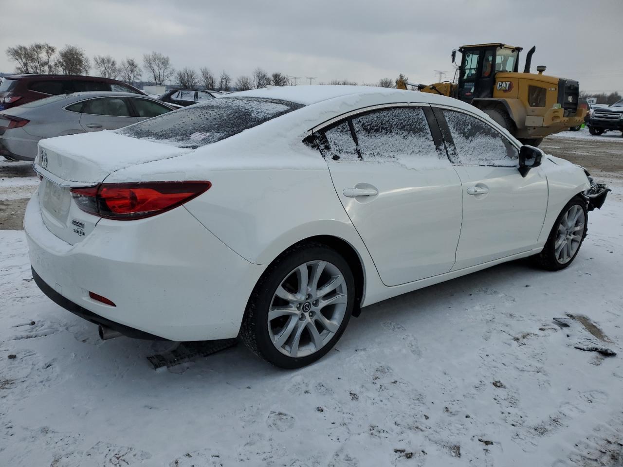 2016 Mazda 6 VIN JM1GJ1V54G1428969 Copart auction photo, front end damage thumbnail 3