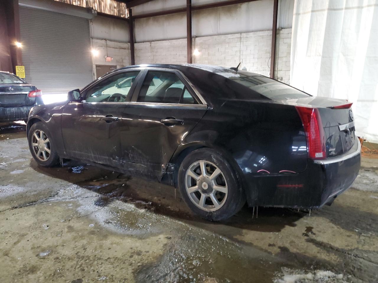 2008 Cadillac CTS VIN 1G6DM577780121094 Copart auction photo, front end / side damage thumbnail 2