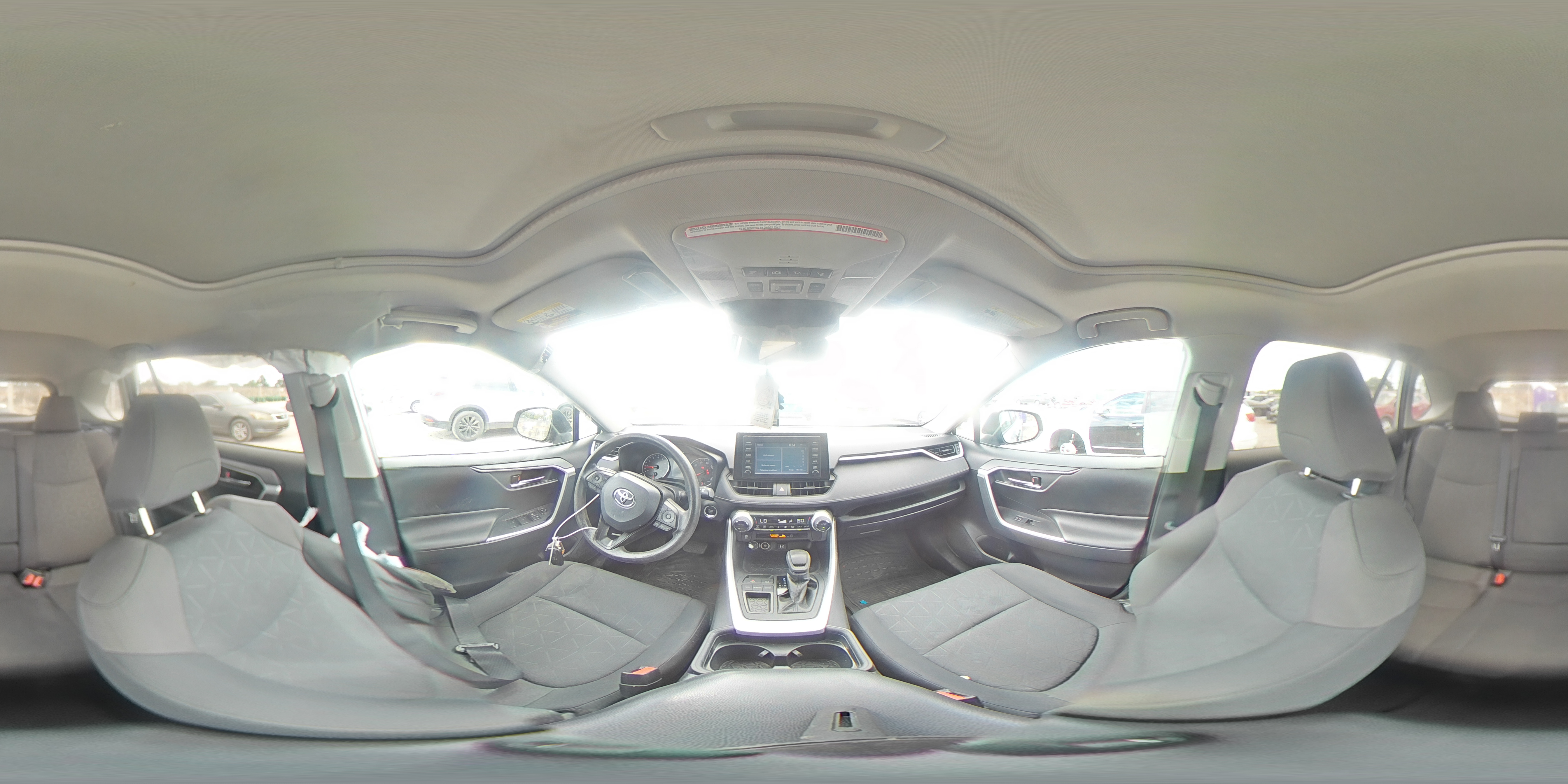 2019 Toyota RAV 4 VIN 2T3W1RFV5KW050177 Copart auction photo, all over damage thumbnail 14