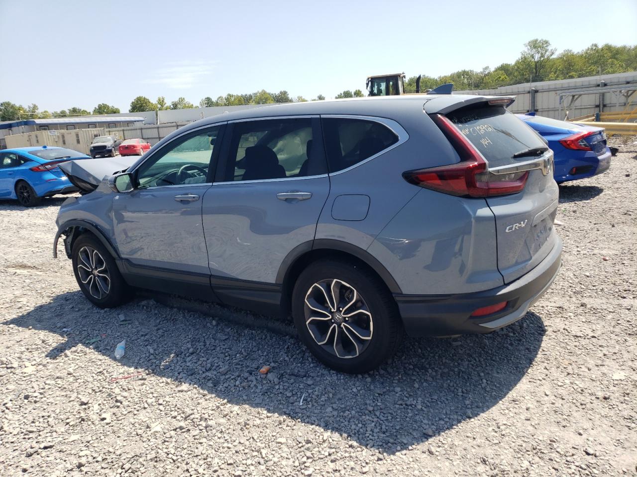 2020 Honda CR-V VIN 7FARW2H59LE012921 Copart auction photo, front end / side damage thumbnail 2