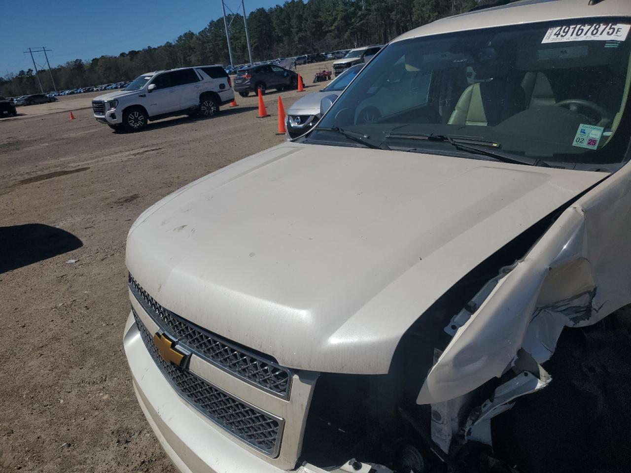 2014 Chevrolet Tahoe VIN 1GNSCCE07ER114727 Copart auction photo, front end damage thumbnail 13