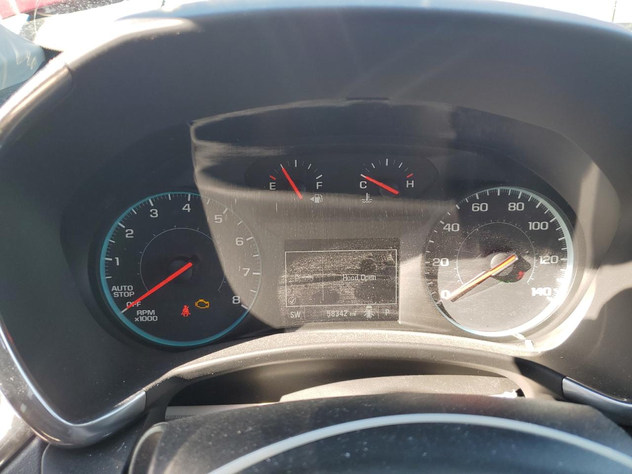 2018 Chevrolet Equinox VIN 2GNAXSEV3J6289469 Copart auction photo, rollover / front end damage thumbnail 9