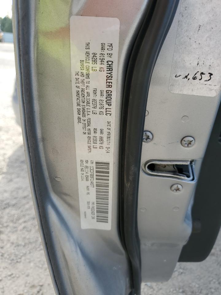 2015 Dodge Dart VIN 1C3CDFBB9FD140377 Copart auction photo, rear end damage thumbnail 13