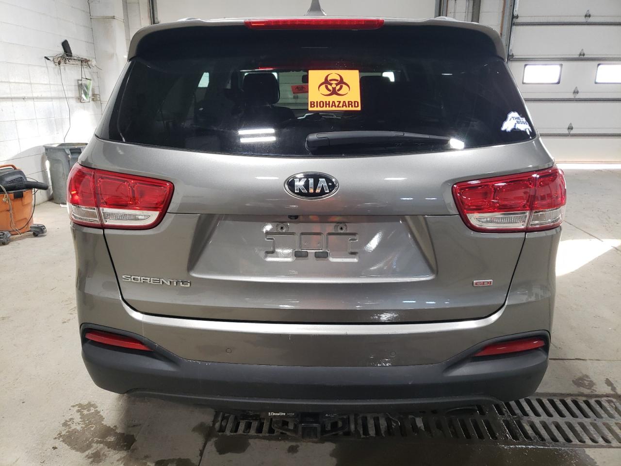 2016 KIA Sorento VIN 5XYPGDA32GG045374 Copart auction photo, vandalism / side damage thumbnail 6