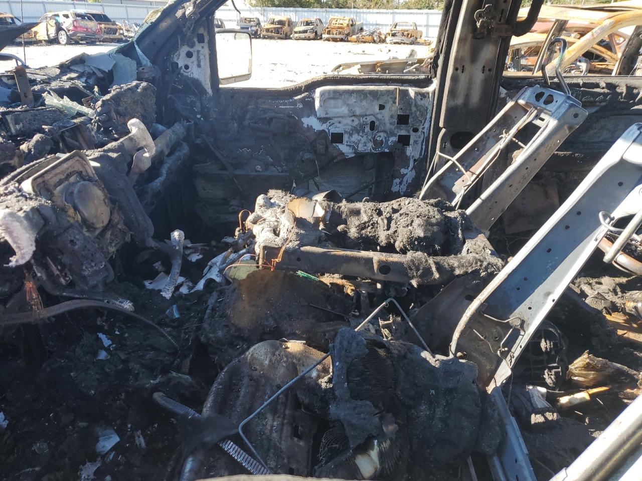 2011 Ford F-150 VIN 1FTFW1ET4BFB59041 Copart auction photo, burn damage thumbnail 7