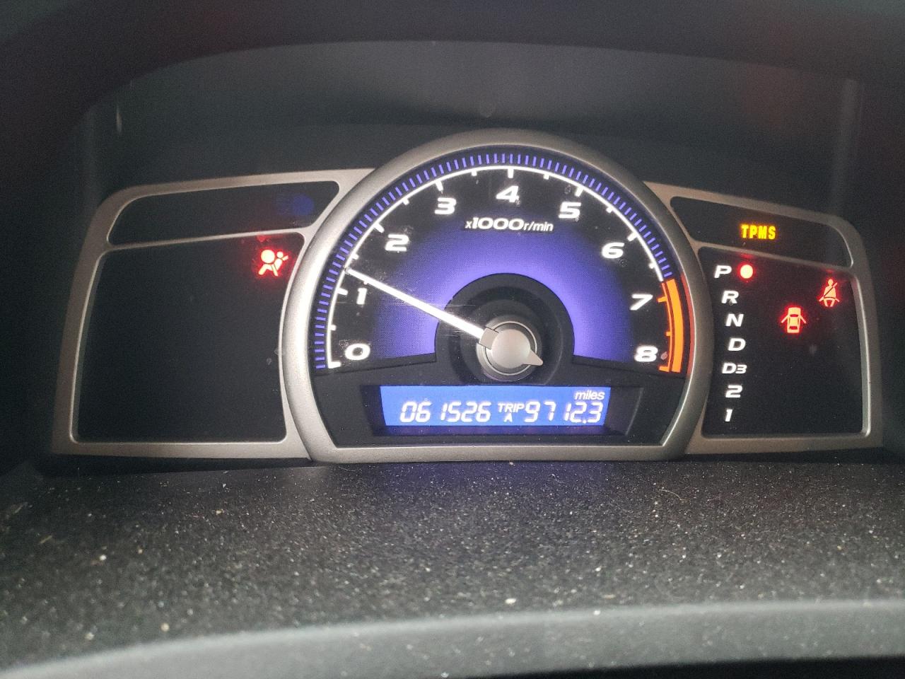 2010 Honda Civic VIN 2HGFA1F53AH515217 Copart auction photo, all over damage thumbnail 9