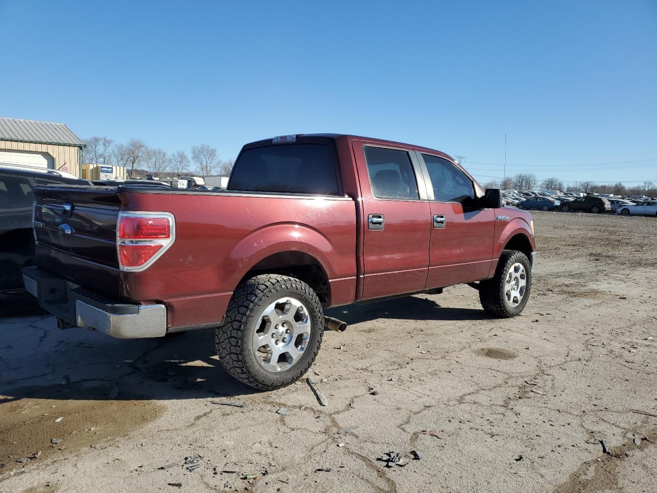 2010 Ford F-150 VIN 1FTEW1E81AFA46296 Copart auction photo, front end damage thumbnail 3