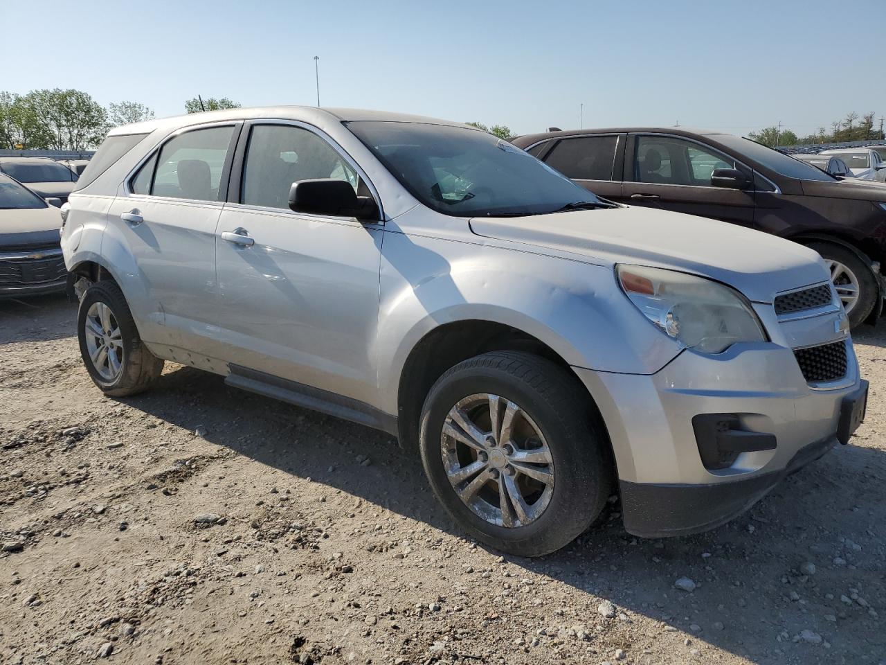 2015 Chevrolet Equinox VIN 2GNALAEK8F1101058 Copart auction photo, rear end / hail damage thumbnail 4