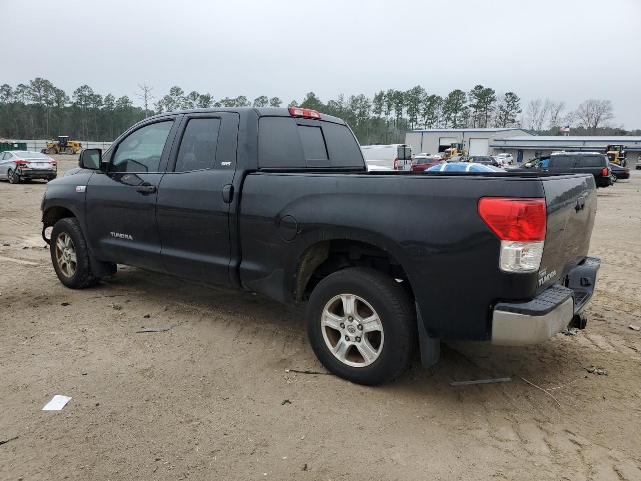 2012 Toyota Tundra VIN 5TFRY5F18CX121383 Copart auction photo, front end / side damage thumbnail 2