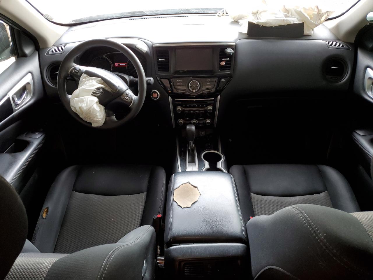 2018 Nissan Pathfinder VIN 5N1DR2MN6JC613244 Copart auction photo, front end / side damage thumbnail 8