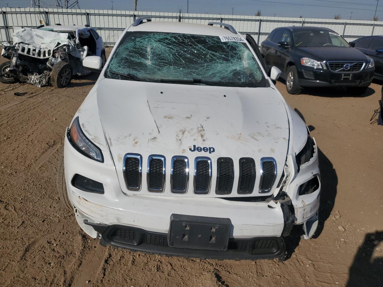2015 Jeep Grand Cherokee VIN 1C4PJMCB7FW675513 Copart auction photo, front end damage thumbnail 5