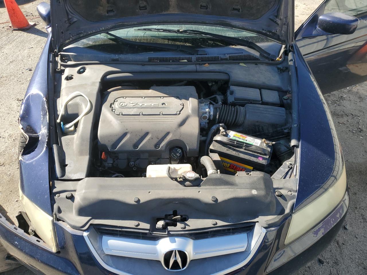 2006 Acura TL VIN 19UUA66206A021400 Copart auction photo, front end / all over damage thumbnail 11