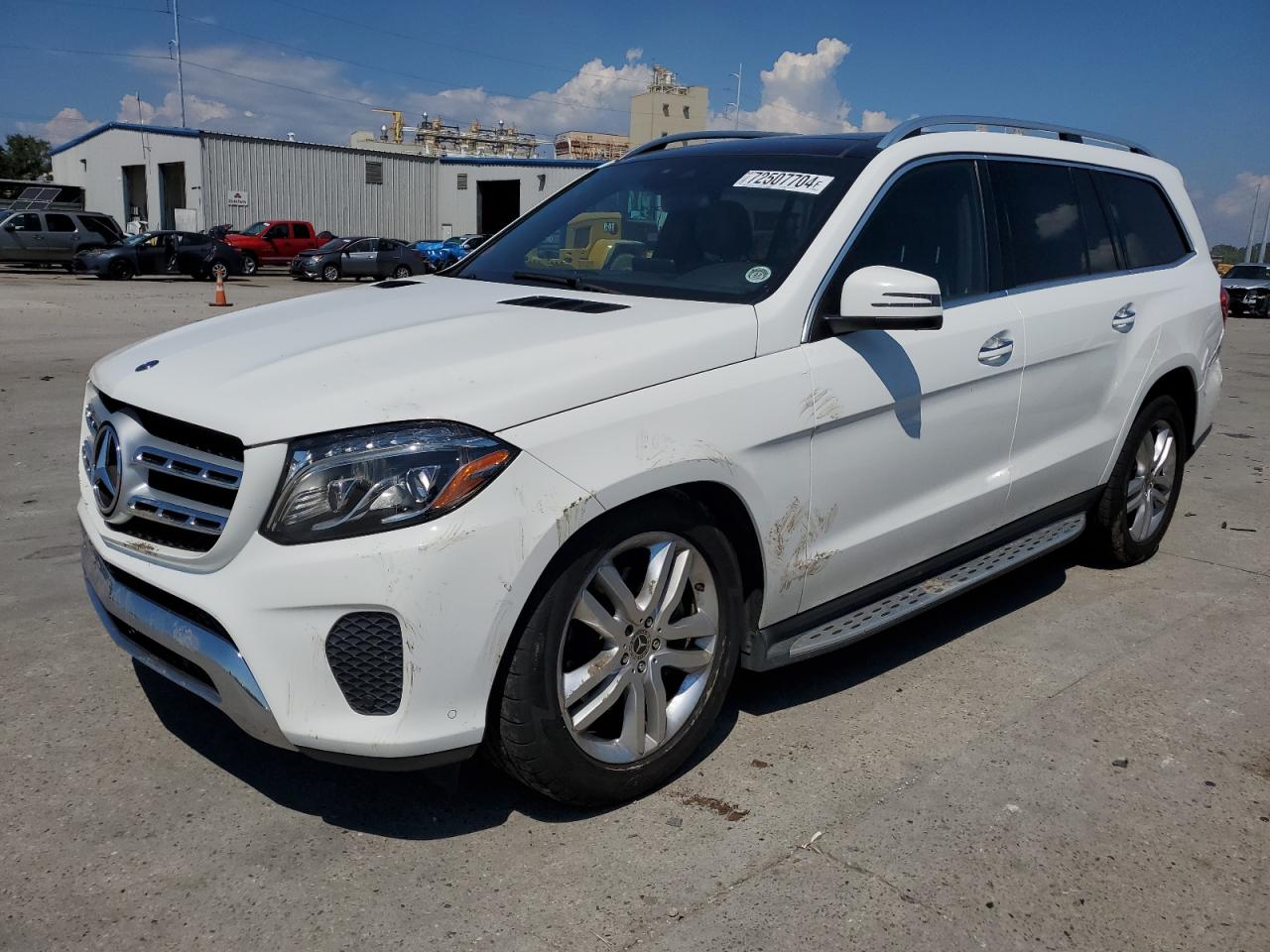 2017 Mercedes-Benz GLS-klasse VIN 4JGDF6EE9HA969918 - Copart auction photo