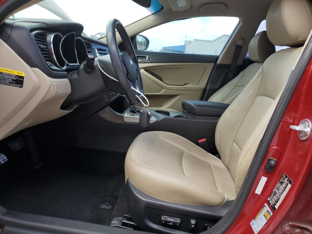 2013 KIA Optima VIN 5XXGN4A77DG229198 Copart auction photo, rear end damage thumbnail 7