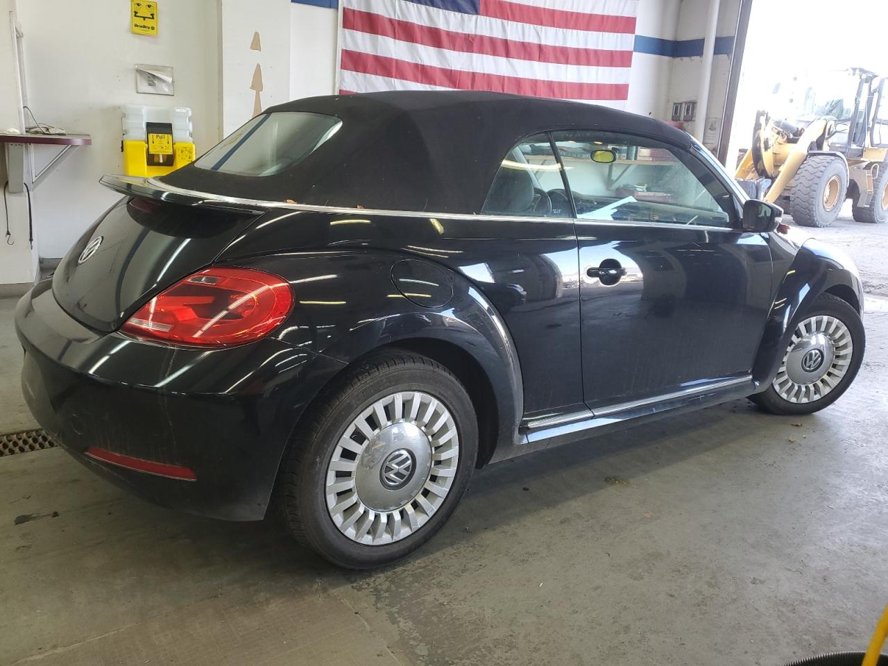2013 Volkswagen Beetle VIN 3VW5P7AT4DM812839 Copart auction photo, side / mechanical damage thumbnail 3
