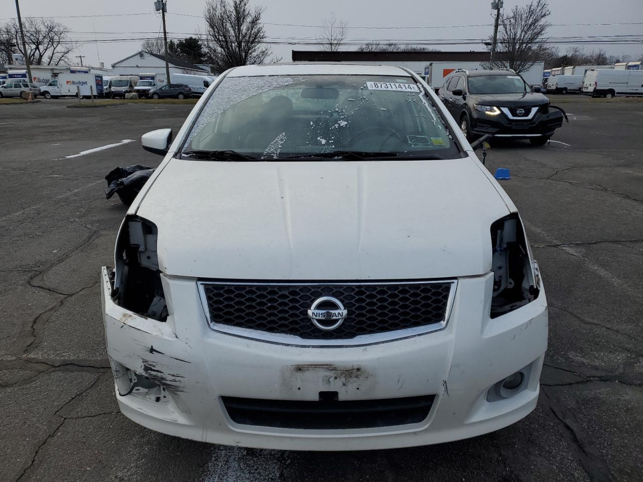 2012 Nissan Sentra VIN 3N1AB6AP5CL714634 Copart auction photo, all over damage thumbnail 5