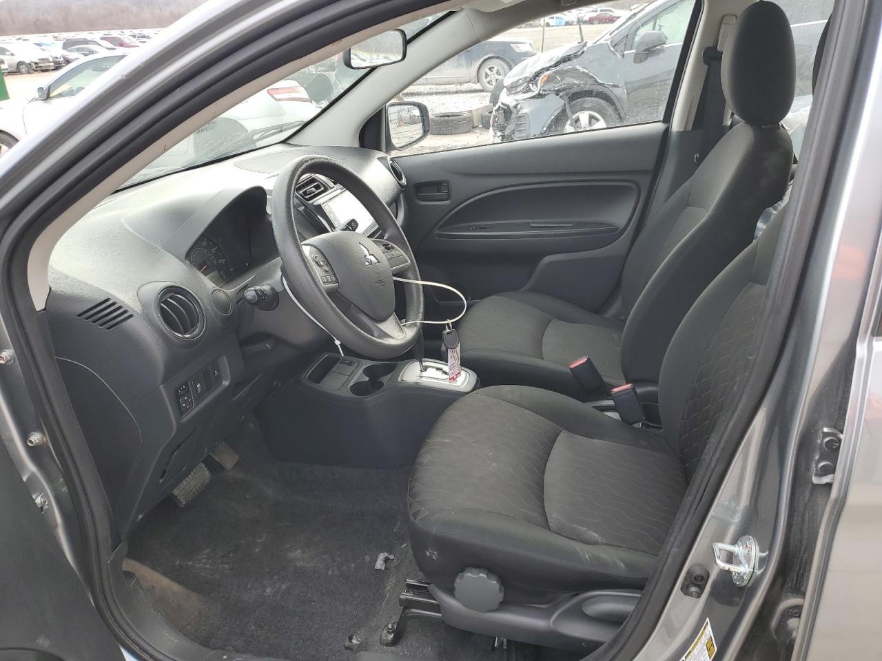 2021 Mitsubishi Mirage VIN ML32AUHJ3MH004905 Copart auction photo, front end / rear end damage thumbnail 7