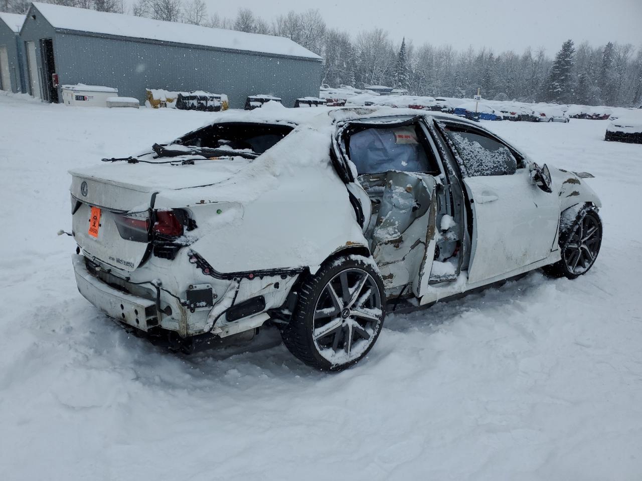 2016 Lexus GS VIN JTHCZ1BL5GA003723 Copart auction photo, all over / undercarriage damage thumbnail 3