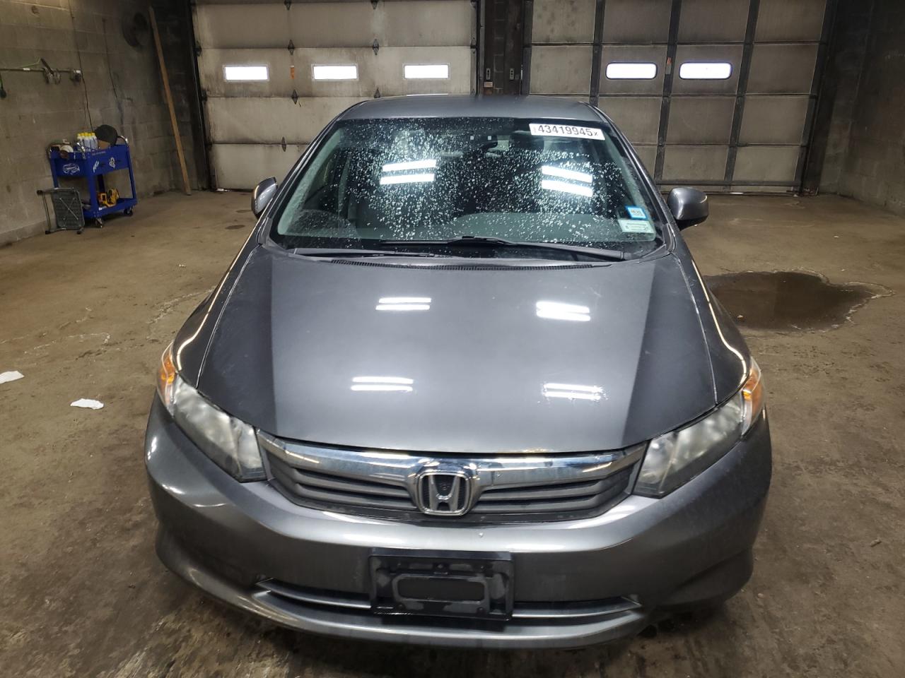 2012 Honda Civic VIN 2HGFB2F52CH320523 Copart auction photo, side damage thumbnail 5