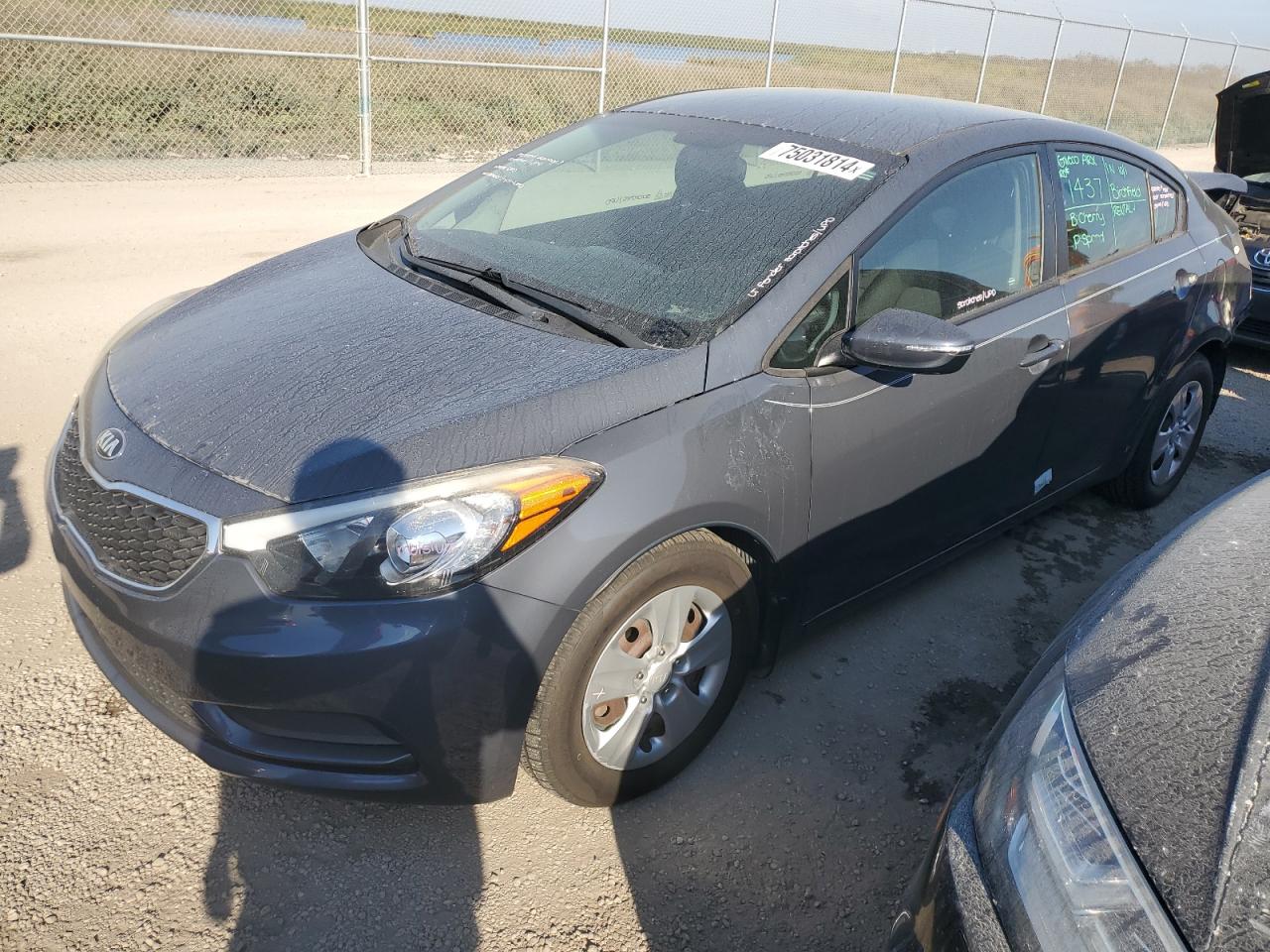 2016 KIA Forte VIN KNAFX4A61G5548647