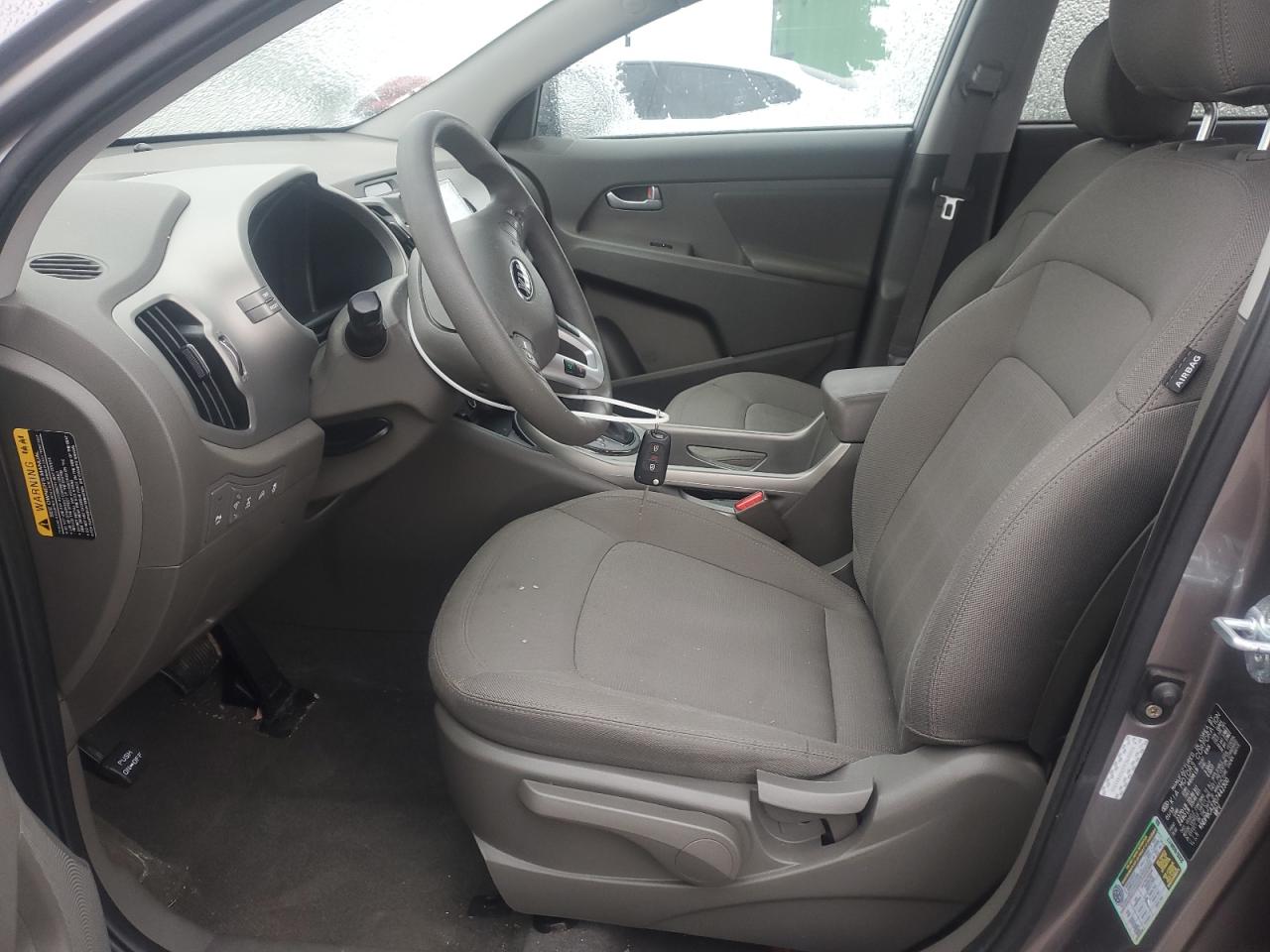 2013 KIA Sportage VIN KNDPBCA27D7442300 Copart auction photo, front end / side damage thumbnail 7