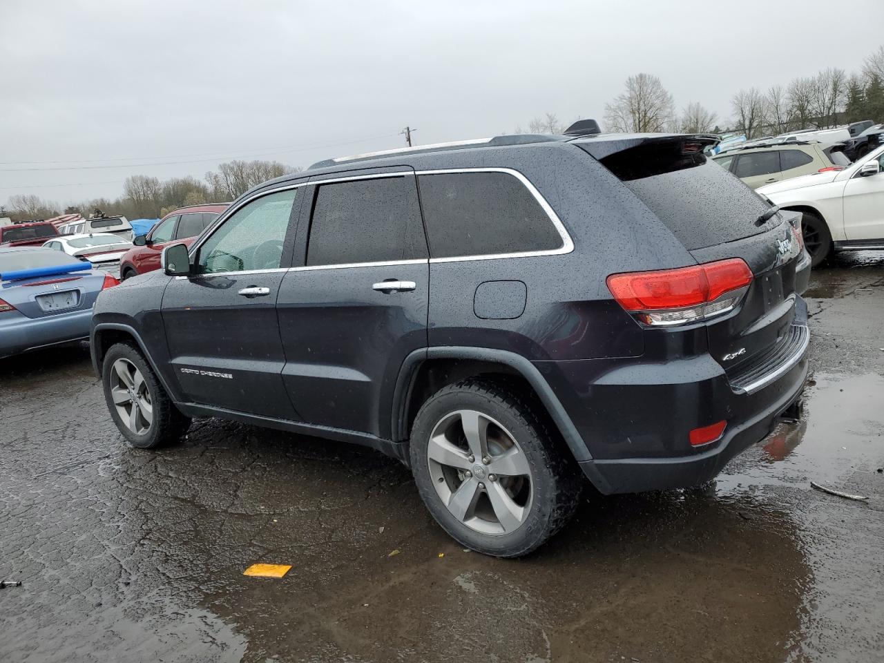 2015 Jeep Grand Cherokee VIN 1C4RJFBG9FC853828 Copart auction photo, front end damage thumbnail 2