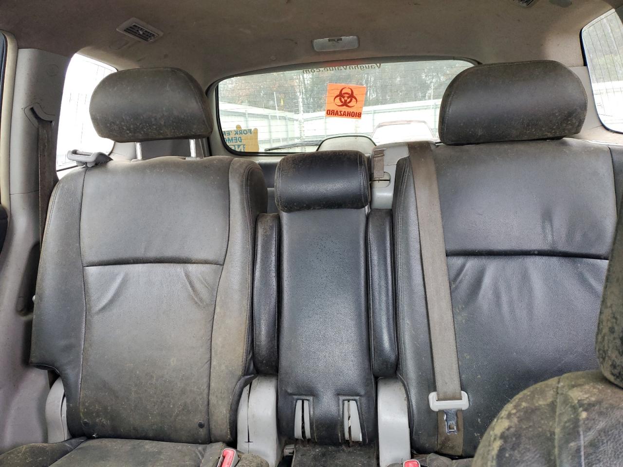 2013 Toyota Highlander VIN 5TDZK3EHXDS134485 Copart auction photo, minor dent/scratches damage thumbnail 10