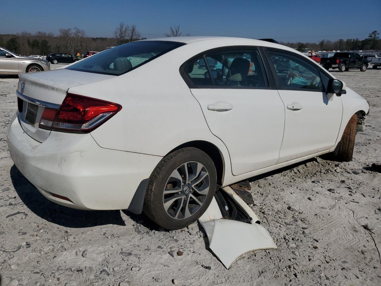 2015 Honda Civic VIN 19XFB2F84FE069481 Copart auction photo, front end damage thumbnail 3