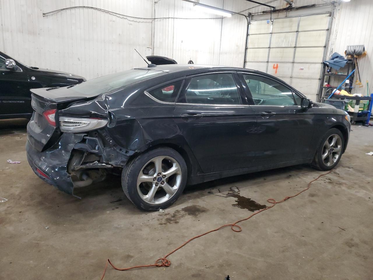2014 Ford Fusion VIN 1FA6P0H77E5405571 Copart auction photo, rear end damage thumbnail 3