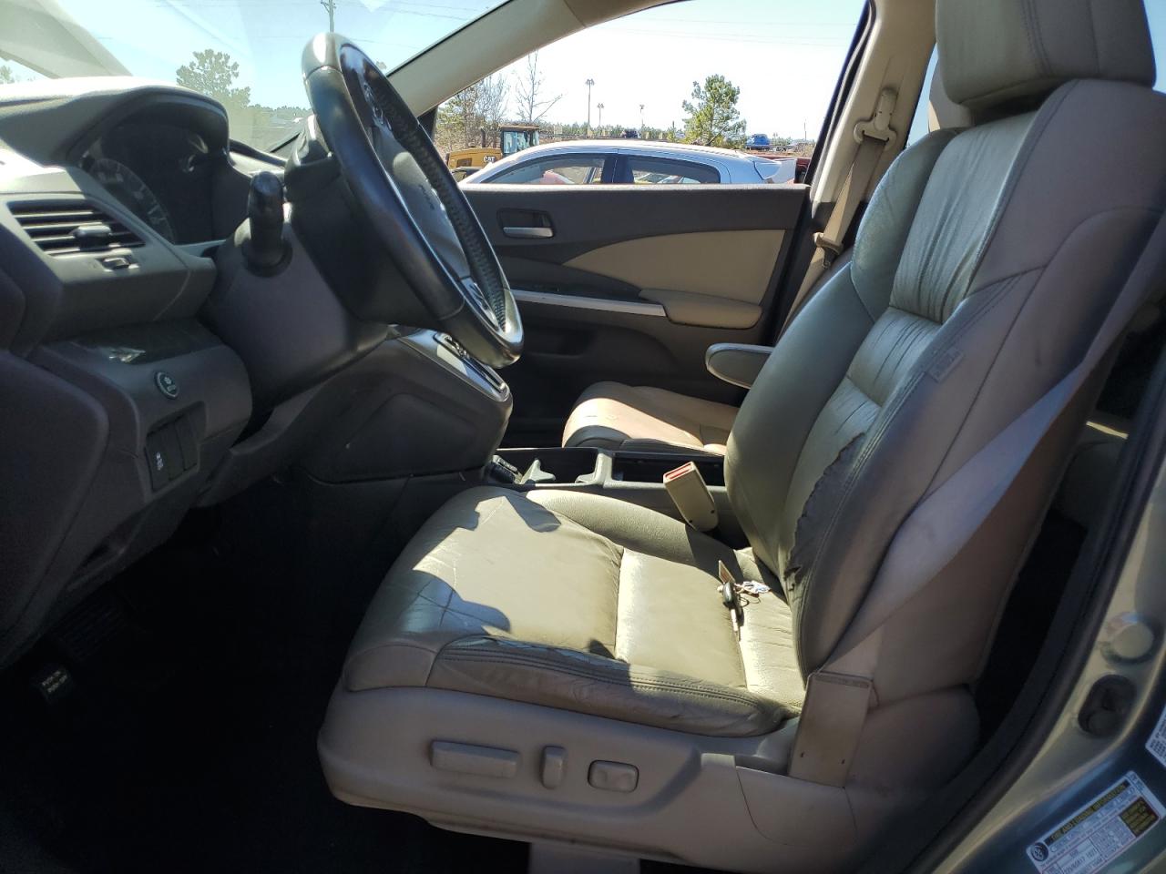 2012 Honda CR-V VIN 5J6RM3H78CL017740 Copart auction photo, front end / side damage thumbnail 7