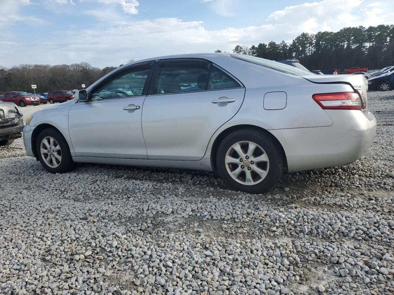 2010 Toyota Camry VIN 4T1BF3EK7AU573678 Copart auction photo, side / rear end damage thumbnail 2